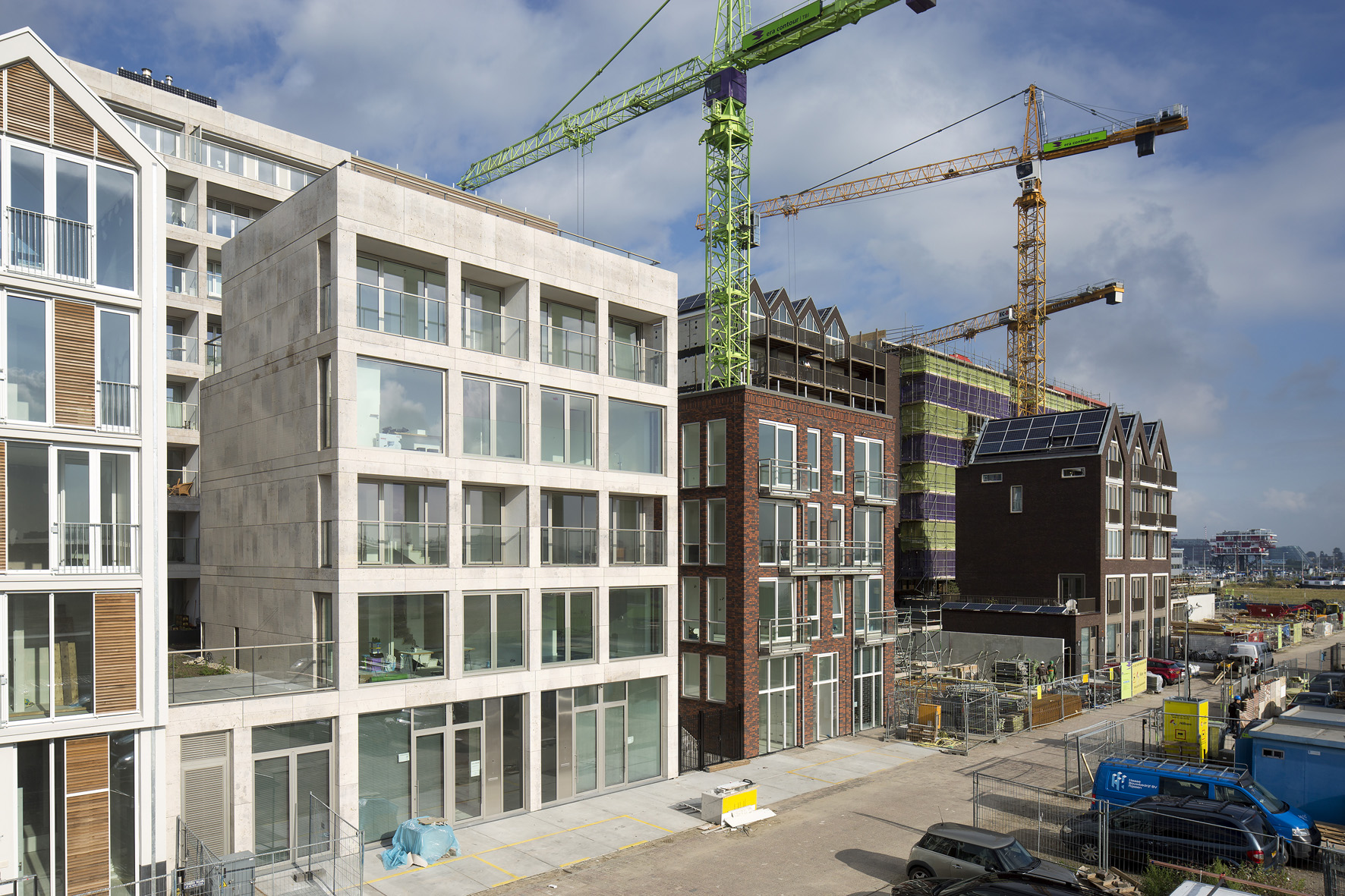 Atelier PUUUR BLOK herenhuis 3 kadewoning BLOK0 Houthaven Amsterdam CO zelfbouw