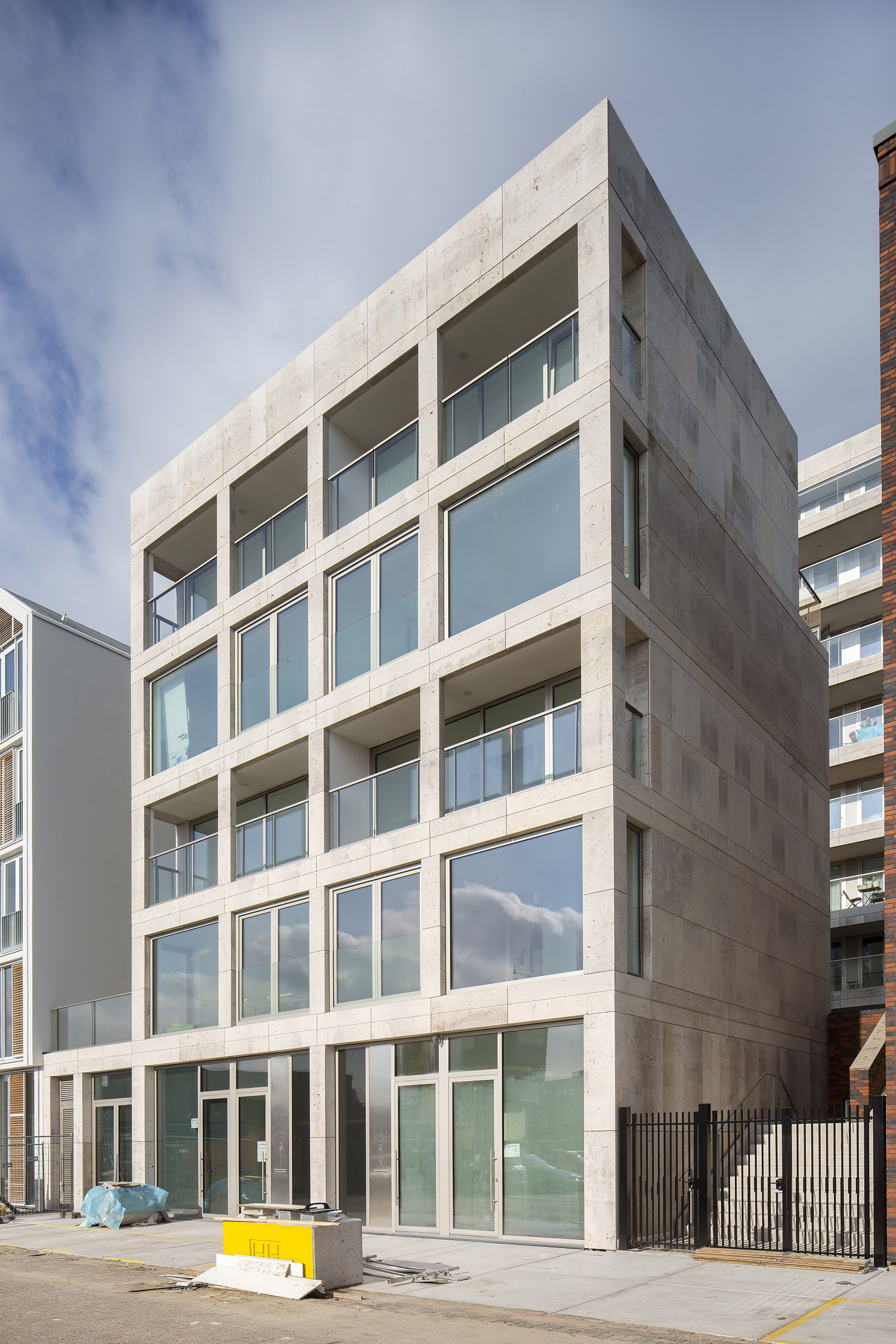 Atelier PUUUR BLOK herenhuis kadewoning BLOK0 Houthaven Amsterdam CO zelfbouw