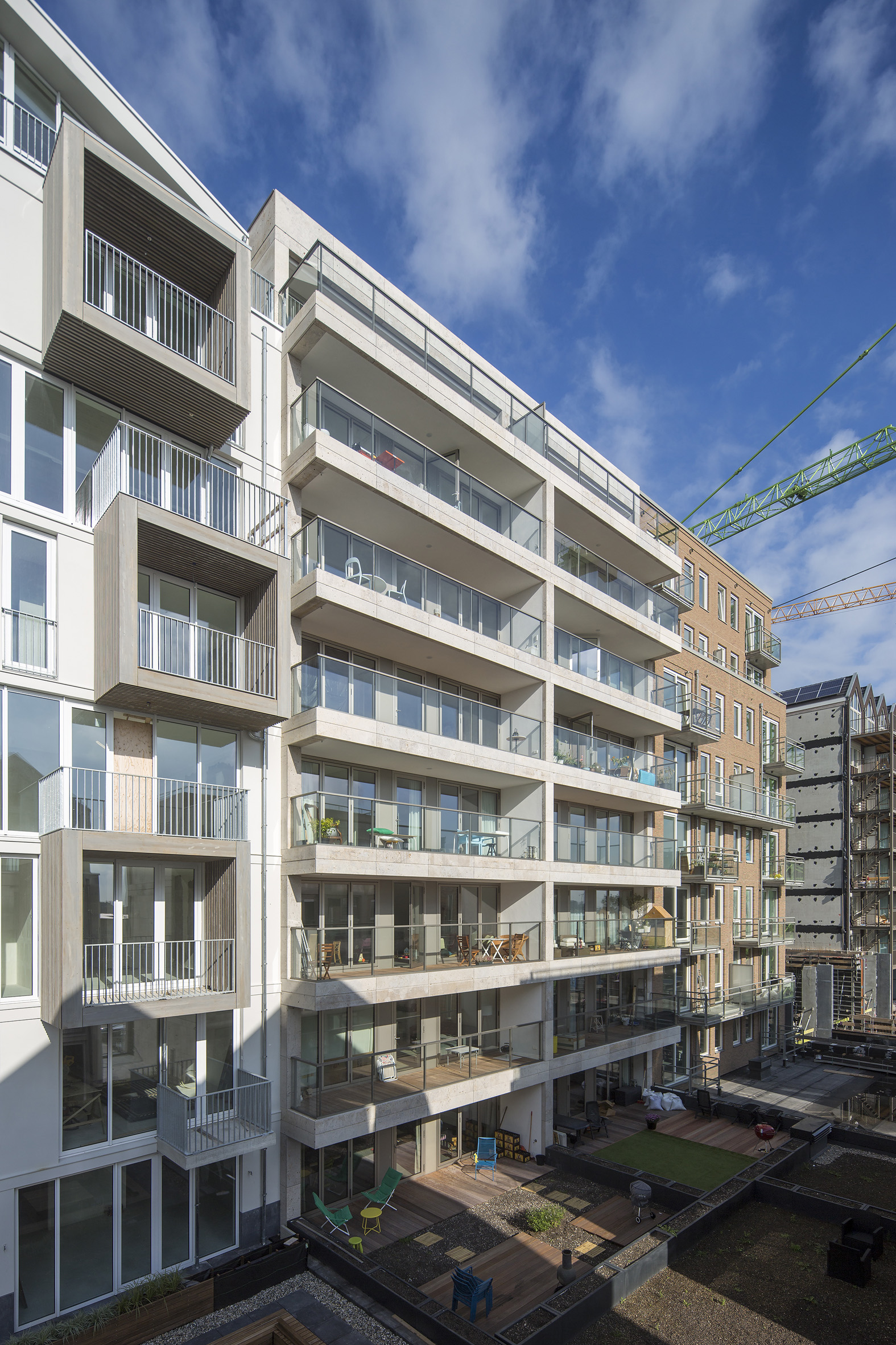 Atelier PUUUR BLOK loft apartement 2 BLOK0 Houthaven Amsterdam CO zelfbouw geluidbelaste gevel