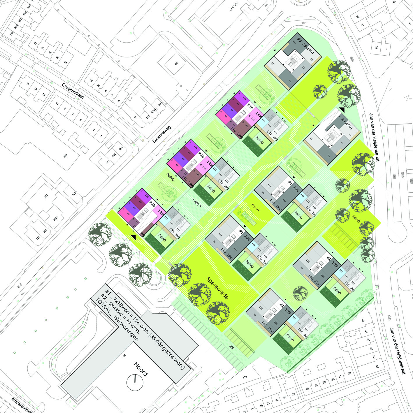 Lucent terrein Ripolin Hilversum stedenbouwkundig plan Alliantie Atelier PUUUR