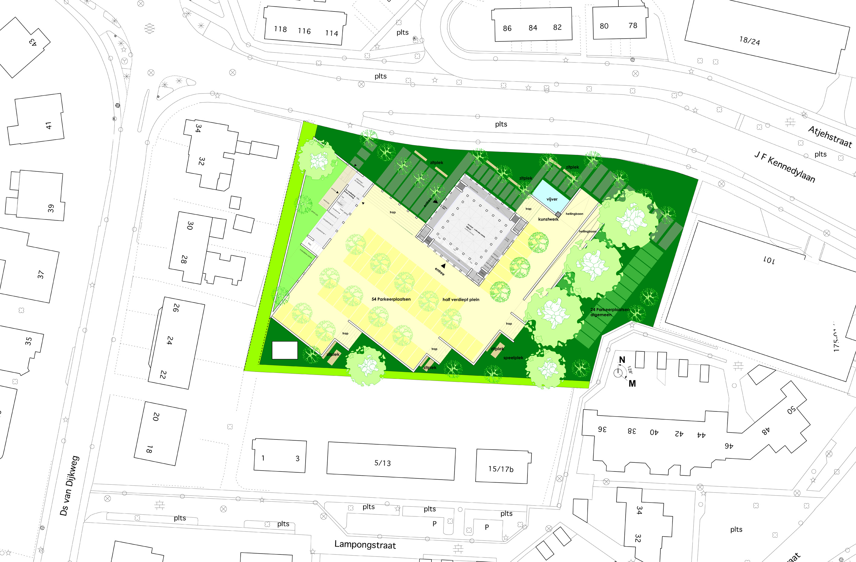 TCC_ Doetinchem moderne moskee minaret_contemporary mosque atelier PUUUR plan