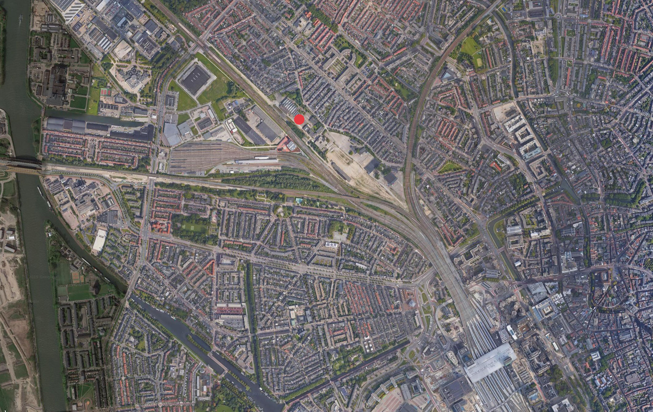 WIISSELSPOOR luchtfoto google