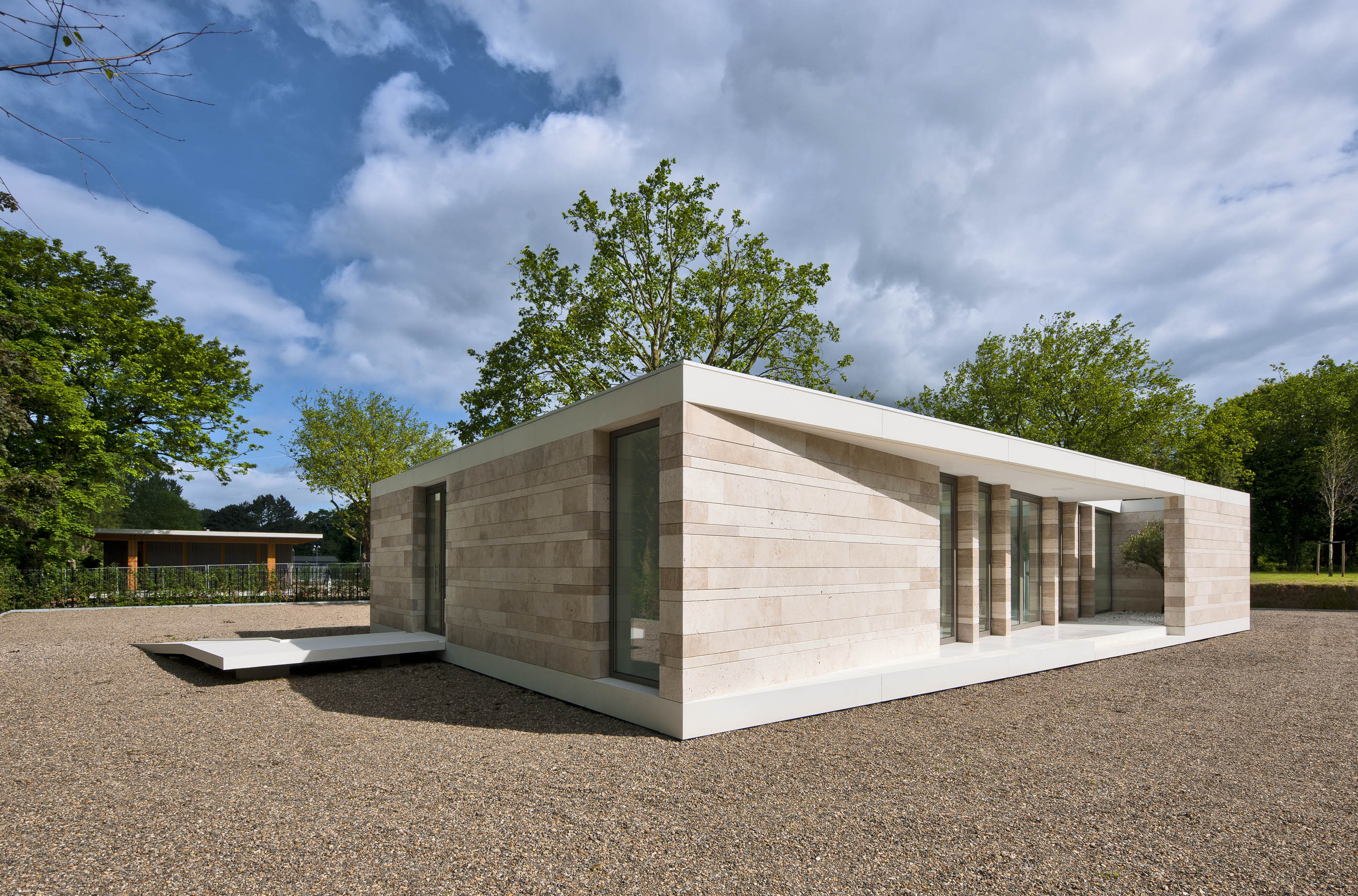 Islamitisch Uitvaartpaviljoen atelier PUUUR De Nieuwe Ooster achtergevel